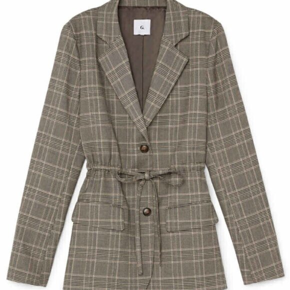 G Label by Goop Hermann Drawstring Suit Jacket (Retails for $350) - Size 4 - $98 - Picture 1 of 3